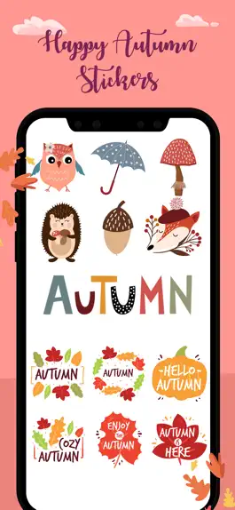 Game screenshot Happy Autumn Stickers apk
