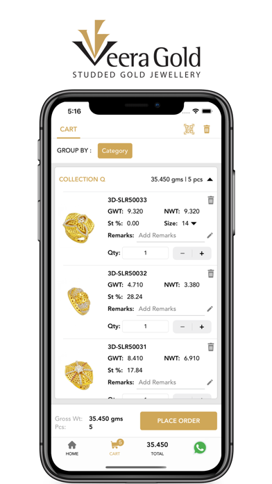 VEERA GOLD Screenshot