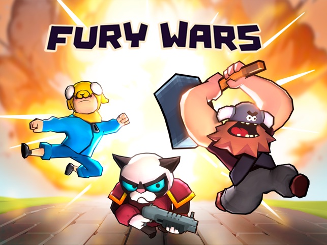 Fury Wars online shooter games - Izinhlelo zokusebenza ku-Google Play