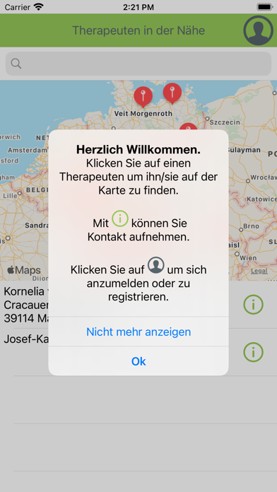 Meine Homöopathie-App Screenshot