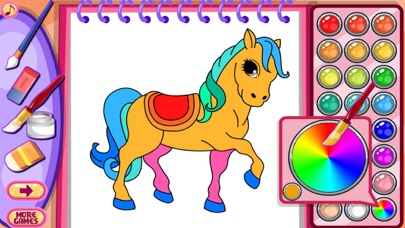 Coloring games - Drawing game Screenshot