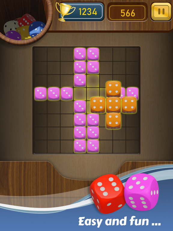Screenshot #4 pour Woody Dice Block
