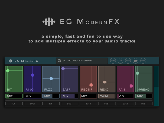 Screenshot #4 pour EG ModernFX AU3 Multi effects