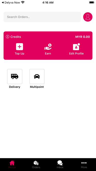 Matdespatch Consumer App Screenshot