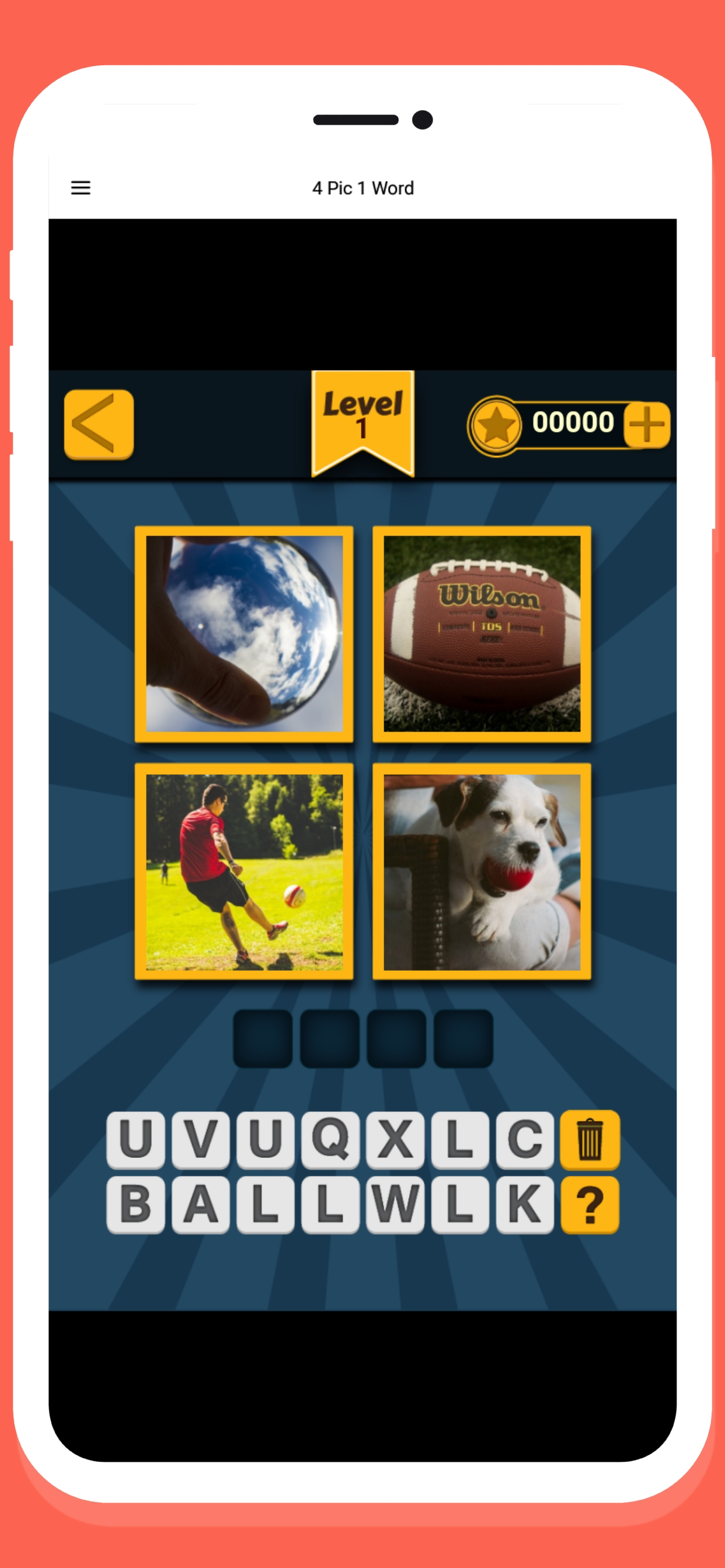 4 pics 1 word.