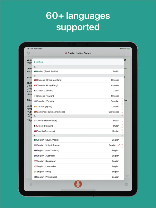Voice Transcriber - Dictation4+_2