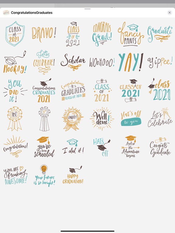 Screenshot #5 pour Congratulations Graduates 2021