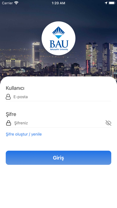 BAU Access Screenshot
