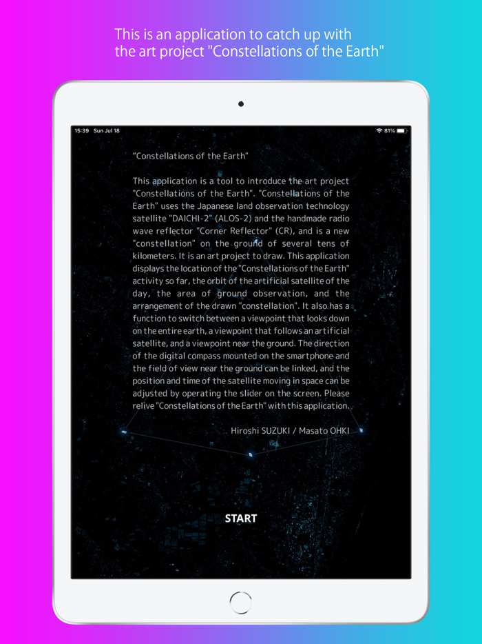 Constellations of the Earth