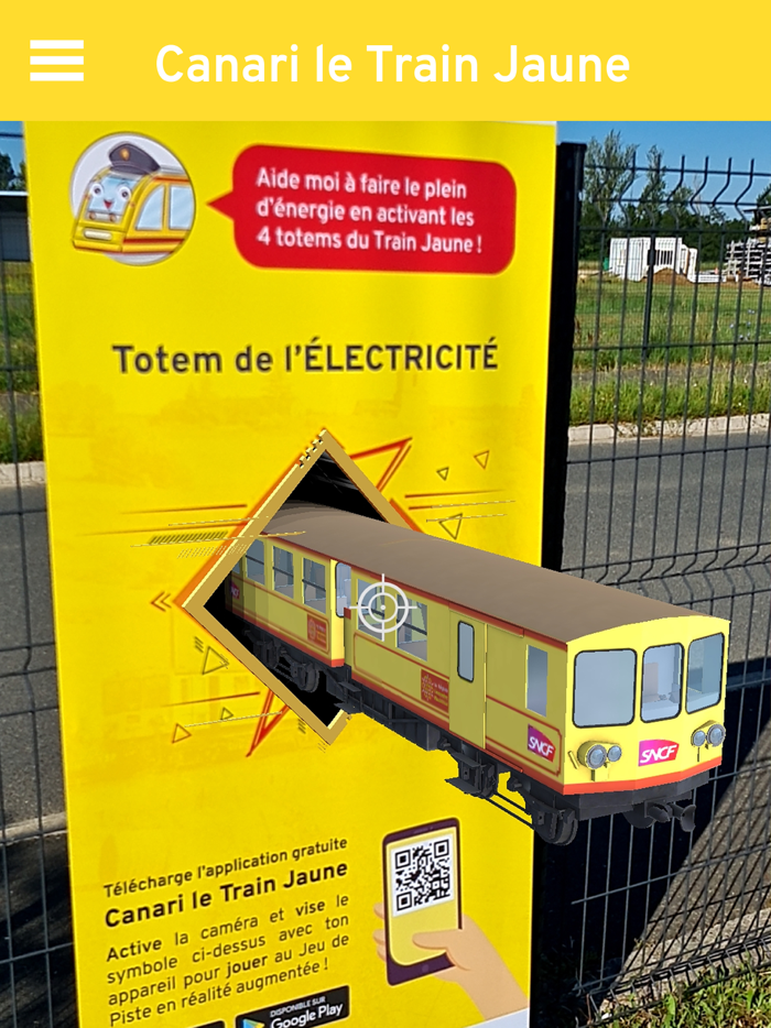 Canari le Train Jaune