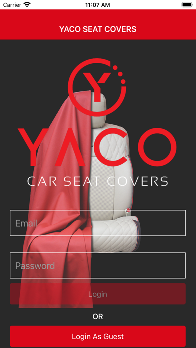 Yaco Seat Covers Screenshot