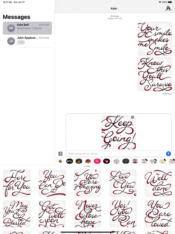 Screenshot #2 for Here For You Stickers