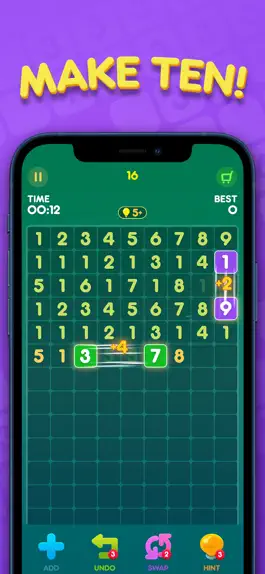 Game screenshot Ten Pair - A Number Match Game apk