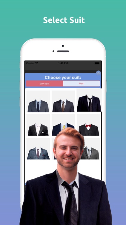Passport Photo Crop, BG Edit