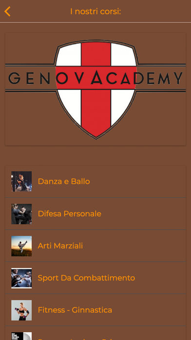 Screenshot of Palestra Genova Academy3