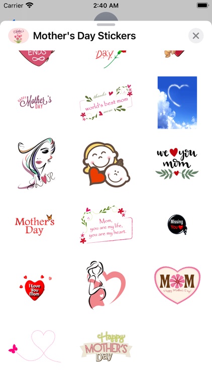 Happy Mother's Day! Stickers screenshot-3