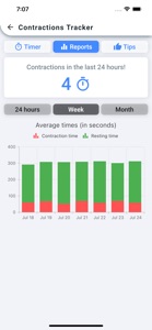 Contractions Tracker! screenshot #3 for iPhone