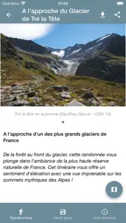 randonature haute-savoie iphone screenshot 2