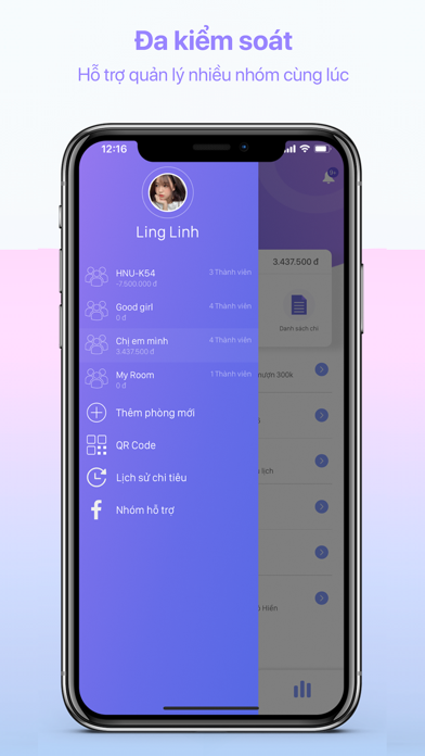 App Quản Lý Chi Tiêu Screenshot