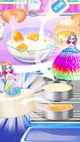 Game screenshot Unicorn Princess Cake apk