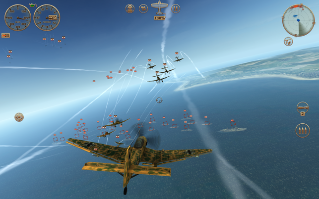 ‎Sky Gamblers - Storm Raiders Screenshot