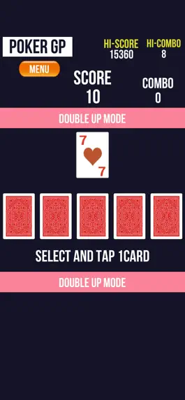 Game screenshot Poker GP -Double Up Fever-ポーカー hack