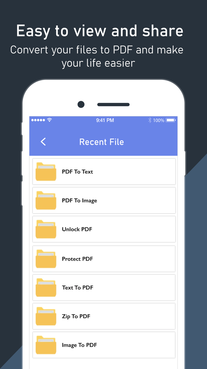 PDF Converter App.