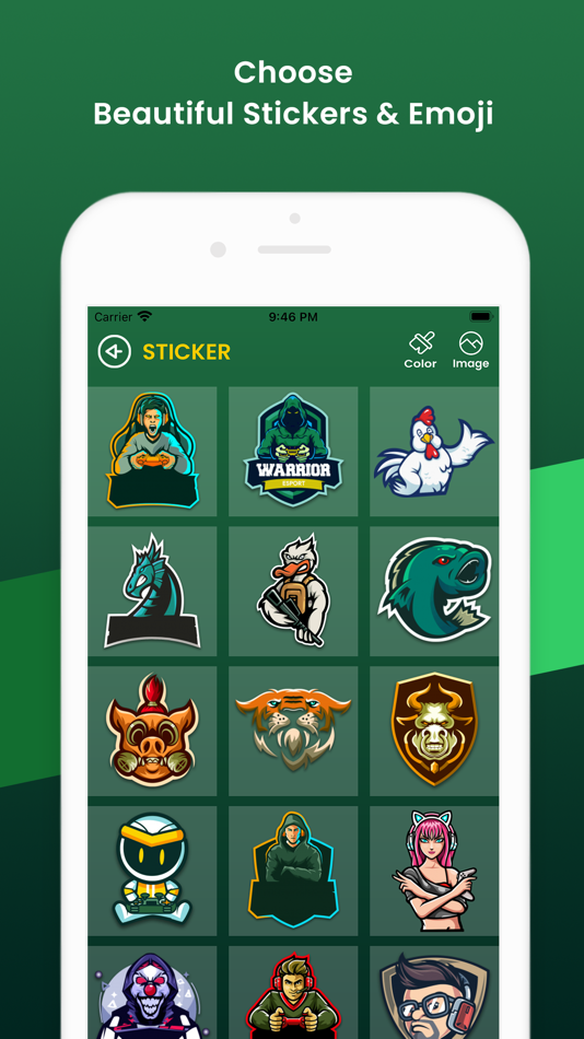 #5. Esport Gaming Logo Maker 2021 (iOS) Με: Mayank Mangukiya