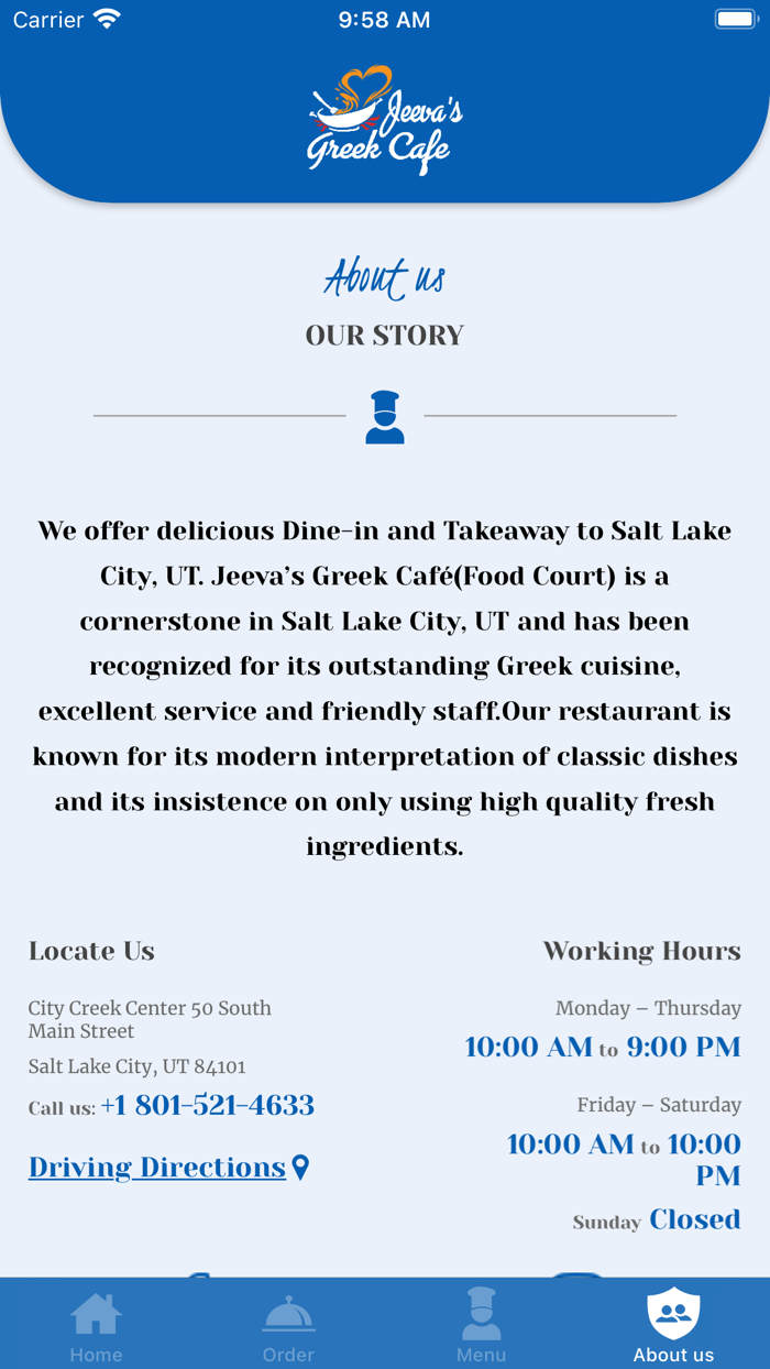 Jeevas Greek Café