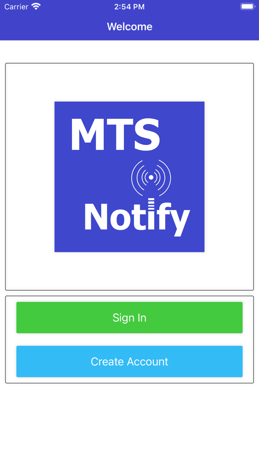 #1. MTS Notify (iOS) 由: Vision Computer Programming Services, Inc