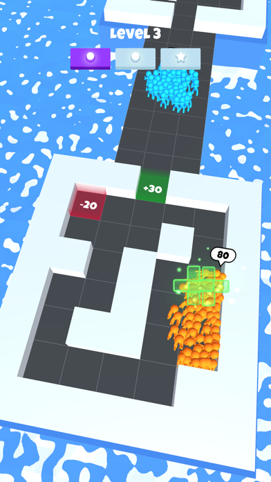 Screenshot #1 pour Crowd Maze 3D