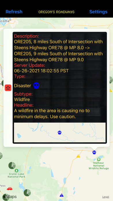 Oregon's Roadways Screenshot