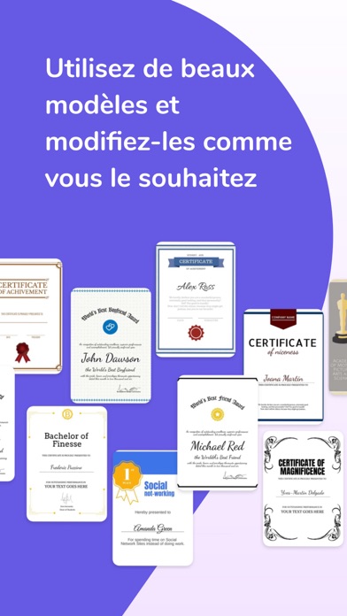 Screenshot #3 pour Créateur de certificat