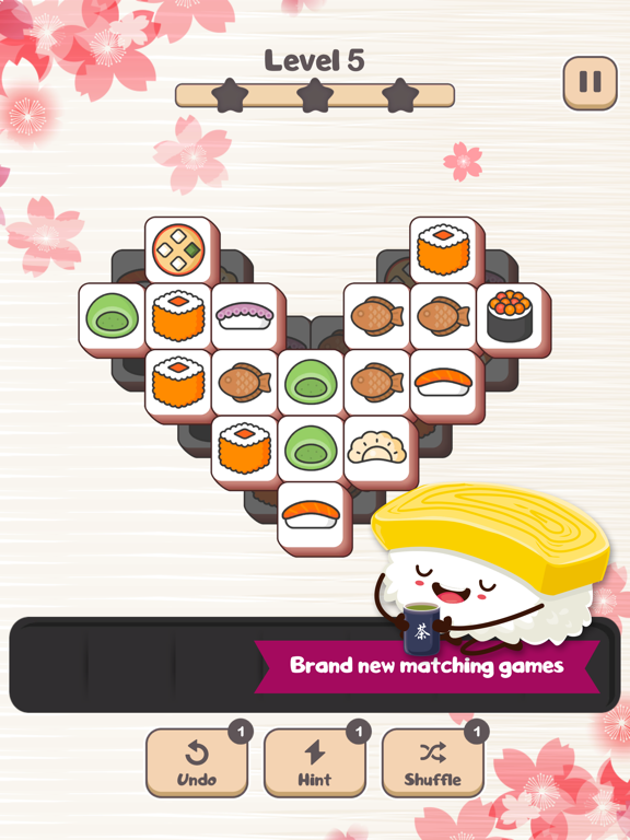 Screenshot #5 pour Sushi Tile Match