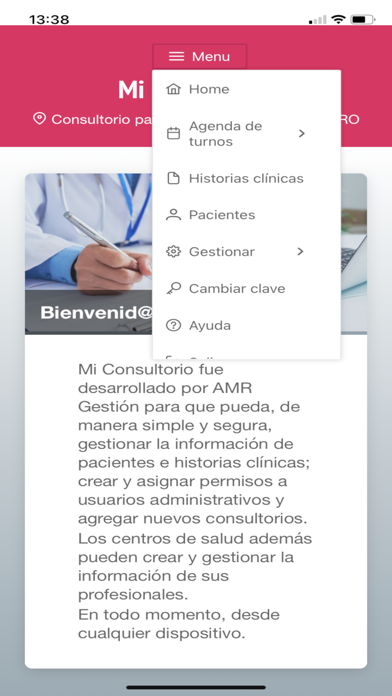 Mi Consultorio Screenshot