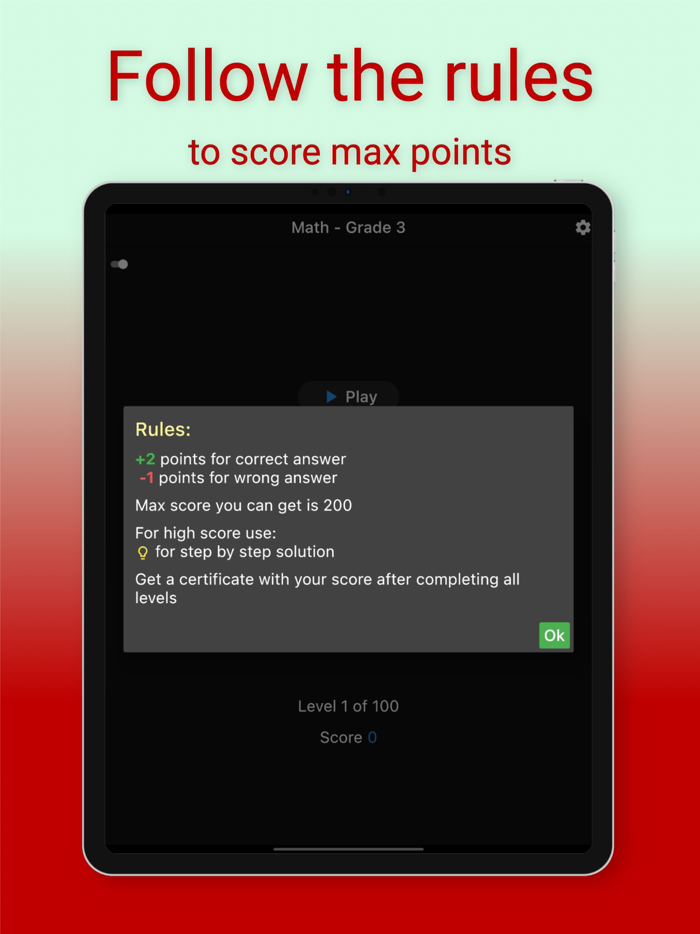 3rd Grade Math Challenge