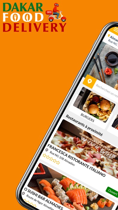 Screenshot #1 pour Dakar Food Delivery