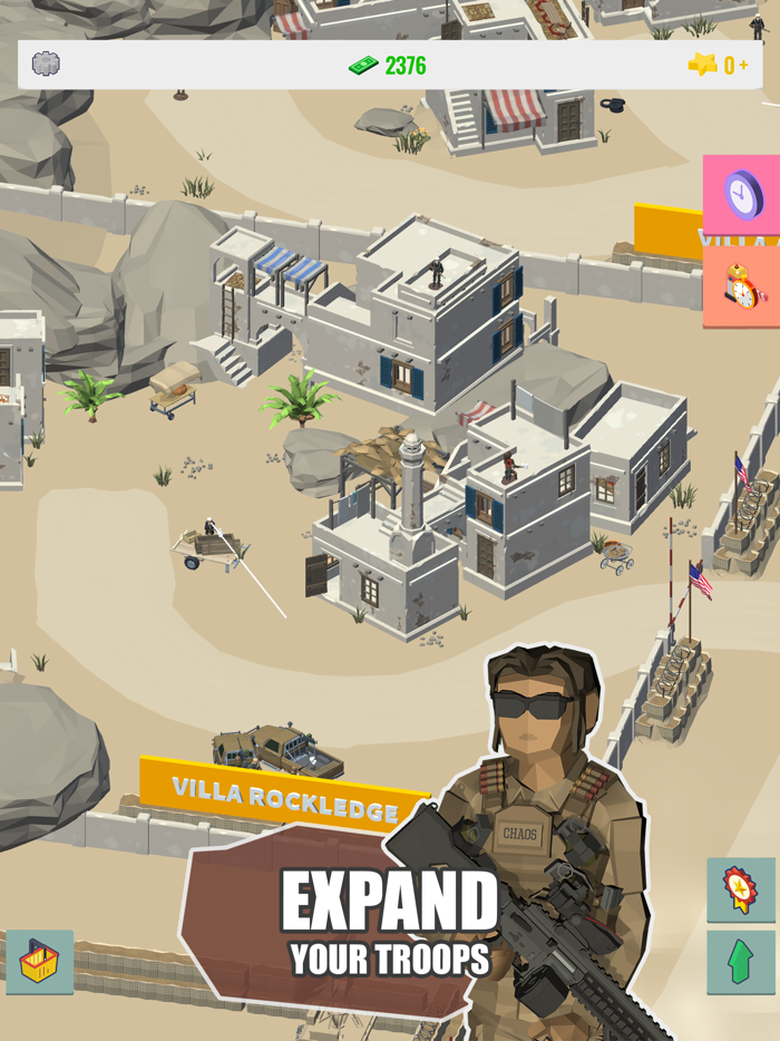 Idle Warzone 3d Military Game