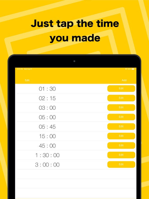 Fast List Timer screenshot 4