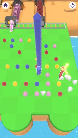 Game screenshot Mining Race apk