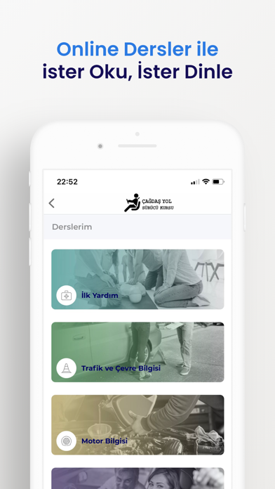 Cagdas Yol Sürücü Kursu Screenshot