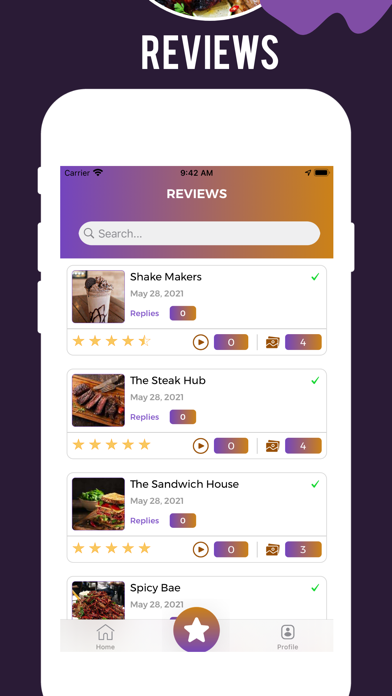 Restourant Screenshot