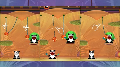 Feed the Panda: Rope Puzzleのおすすめ画像1