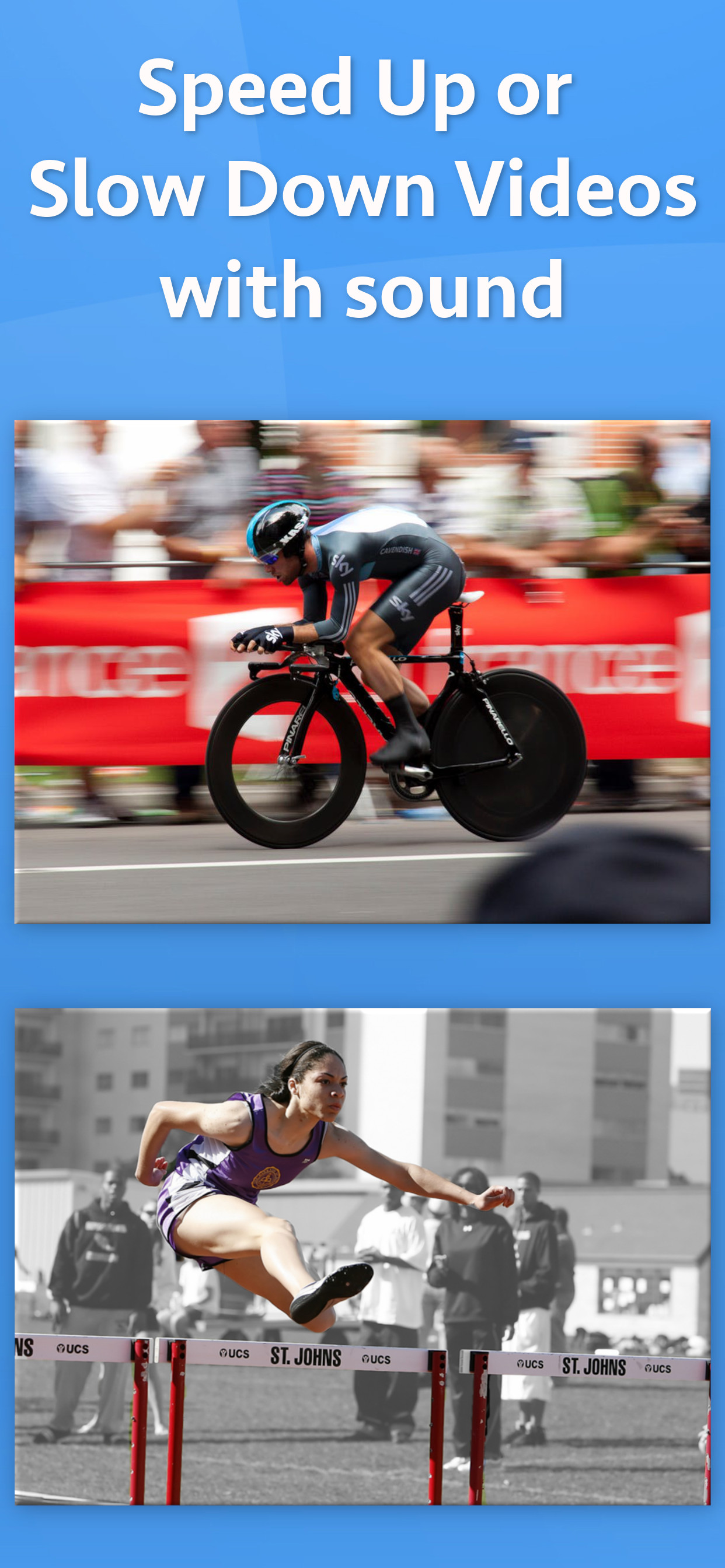 Video slow & fast speed Ramp