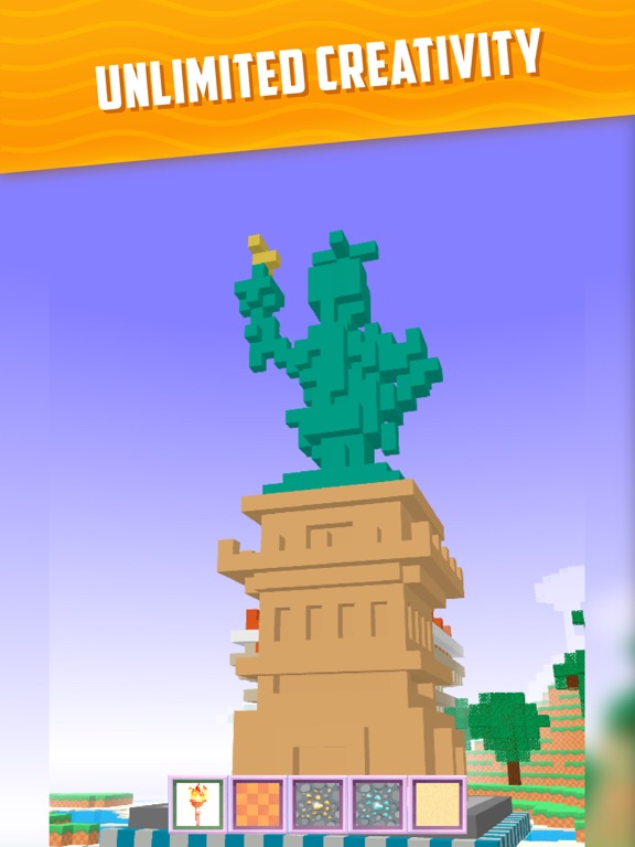 Build Craft - Voxel Sandbox 3D iPad screenshot 4 - Games app