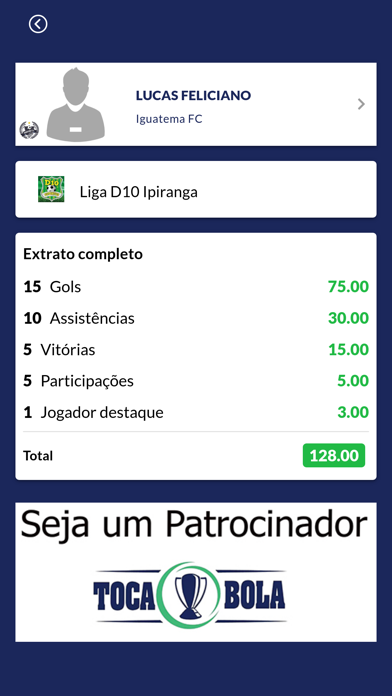 Liga Toca Bola Screenshot