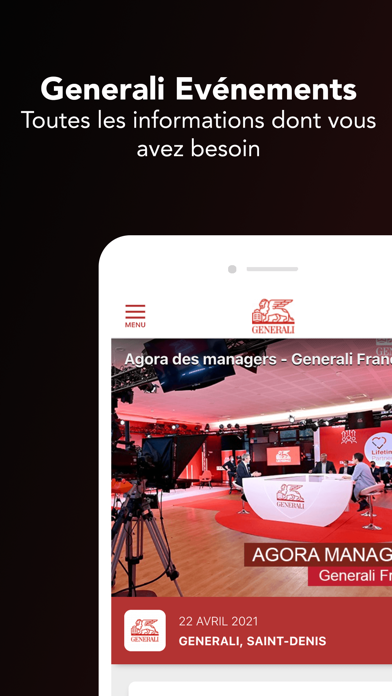 Screenshot #1 pour Generali Evénements