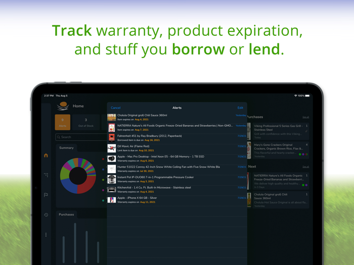 Nest Egg - Inventory Lite
