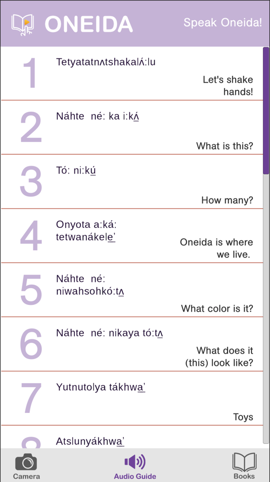 #2. Oneida Media Player (iOS) 由: The Language Conservancy, Inc.