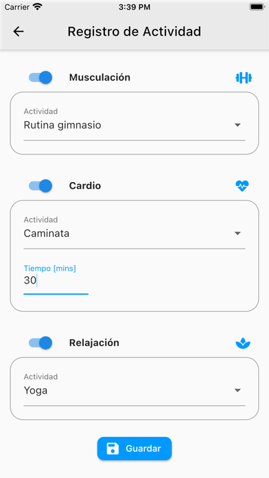 Acquafresca Nutrición Screenshot